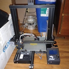 Early 3D Printing Setup